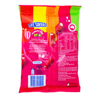 Lifesavers Stix Raspberry Sherbet Fizz (Aus) - 200g Nutrition Facts Ingredients - Lifesavers Stix Raspberry Sherbet Fizz - Australian Candy Adventure - Tangy Raspberry Flavour - Fizzy Sherbet Texture - Burst of Sweet and Sour - Unique Candy Sensation - International Candy Delight - Raspberry Candy Bliss