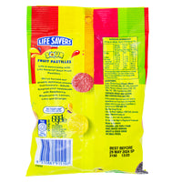 Lifesavers Sour Fruit Bastilles (Aus) - 170g Nutrition Facts Ingredients - Lifesavers Sour Fruit Pastilles - Australian Candy Delight - Tangy Fruit Flavours - Chewy Candy Texture - Citrusy Joy - Fruity Candy Experience - International Candy Sensation - Unique Flavour Blend