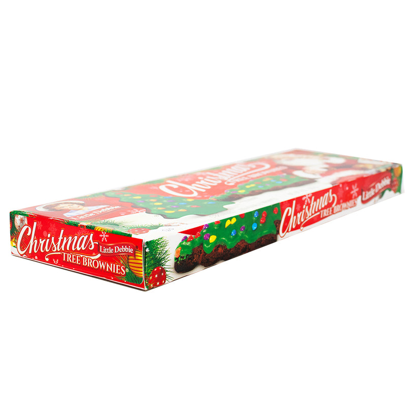 Little Debbies Christmas Tree Brownies - 8oz **BB DEC 16/23** - Christmas Little Debbie's - Holiday brownies - Festive treats - Christmas tree-shaped brownies - Chocolatey goodness - Seasonal celebrations - Holiday desserts - Festive sprinkles - Delicious baked goods - Christmas sweets