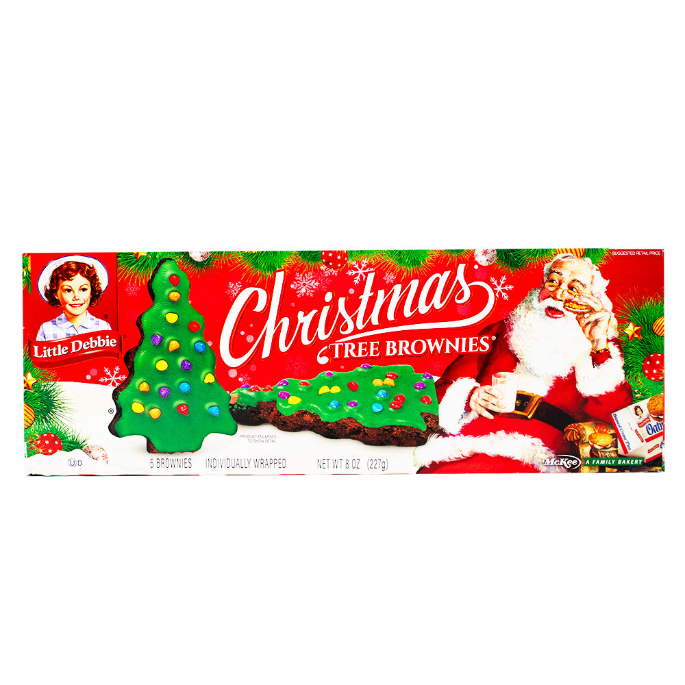 Little Debbies Christmas Tree Brownies - 8oz **BB DEC 16/23**