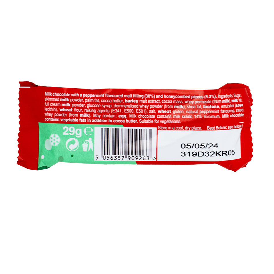 Maltesers Reindeer Mint Single - 29g Nutrition Facts Ingredients - Maltesers Reindeer Mint Single - Mint chocolate - Maltesers candy - Reindeer chocolate - Easter treats