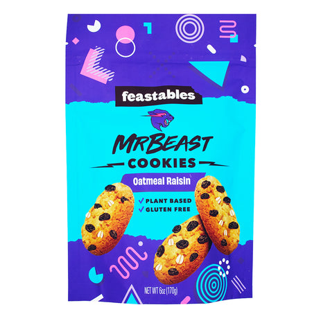 Mr Beast Oatmeal Raisin Cookies
