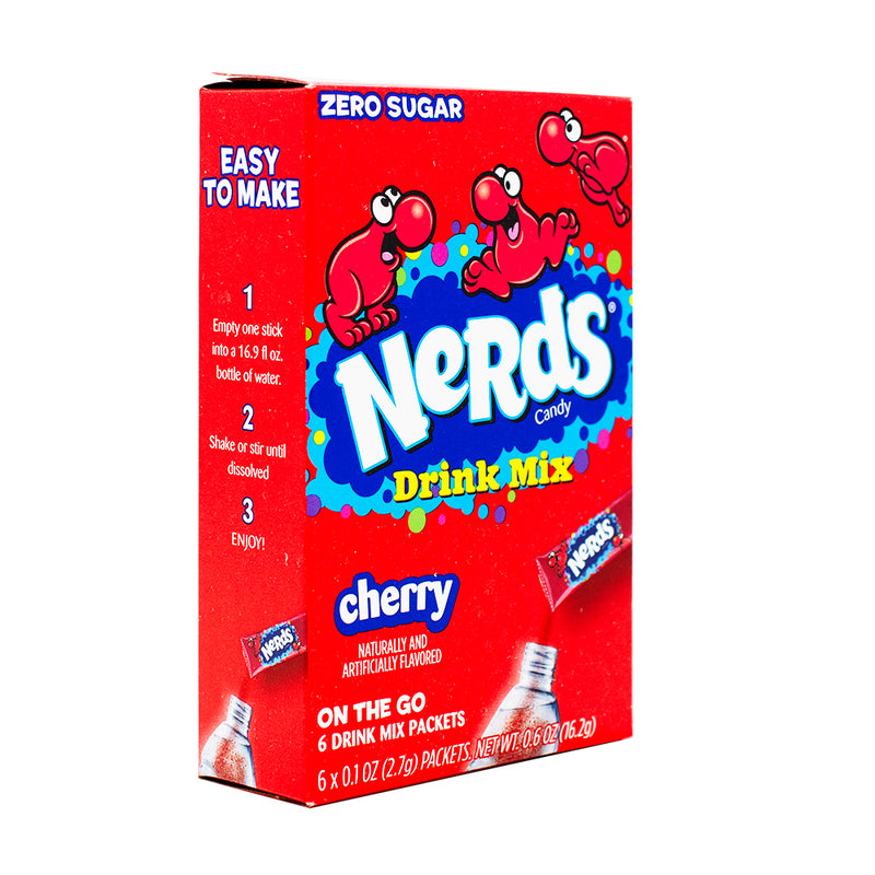 Singles to Go Nerds Cherry - Singles to Go Nerds Cherry - Cherry Drink Packets - Nerds Candy Flavoured Drink - On-the-Go Cherry Flavour - Refreshing Cherry Beverage - Cherry Bliss Hydration - Tangy Cherry Drink Mix - Convenient Drink Packets - Nerds Flavoured Water Enhancer - Cherry Sensation Drink - Singles to go - Singles to go Drink - Powdered Drinks - Nerds Drink - Nerds Candy 