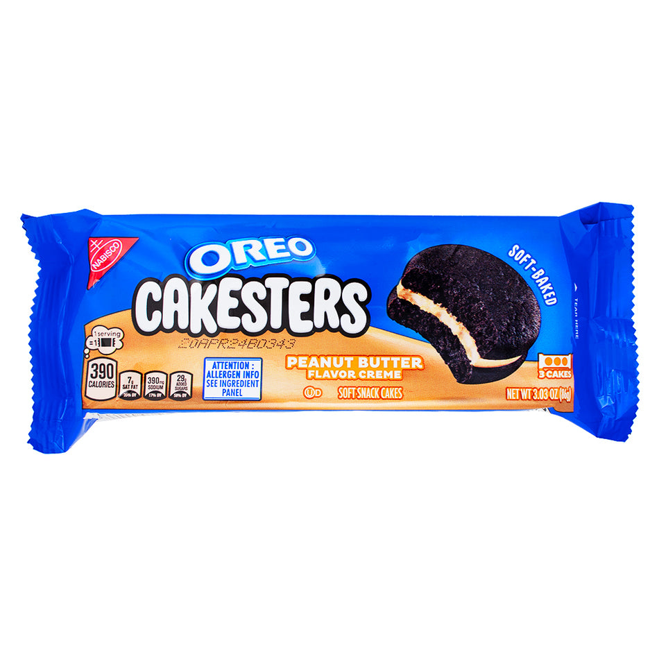 Oreo Cakesters Peanut Butter Creme - 3.03oz - Oreo - Oreo Cookie - Oreo Cakesters - Oreo Snack - Oreo Cakesters Peanut Butter Creme