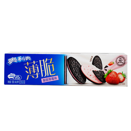 Oreo Ultra Thins Sweet and Sour Strawberry (China) - 95g