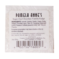 Pamela Anne's Sugar Free Fudge - 2oz Nutrition Facts Ingredients - Fudge - Keto - Sugar Free - Sugar Free Candy - Sugar Free Fudge - Pamela Anne Fudge - Pamela Anne Candy