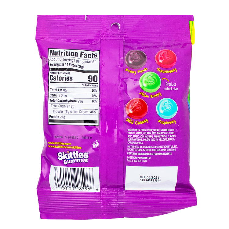 Skittles Gummies Wild Berry - 5.8oz | Candy Funhouse – Candy Funhouse CA