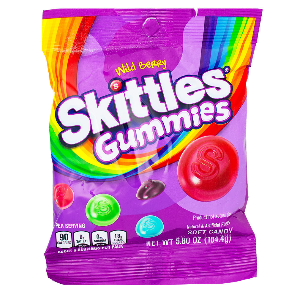 Skittles Gummies Wild Berry - 164g