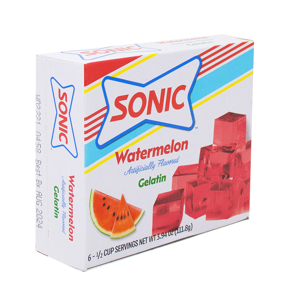 Sonic Gelatin Watermelon - 3.94oz