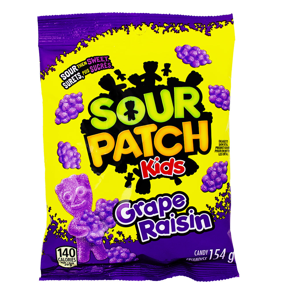 Grape Path Sour Patch Kids Grape - 154g | Candy Funhouse – Candy Funhouse CA