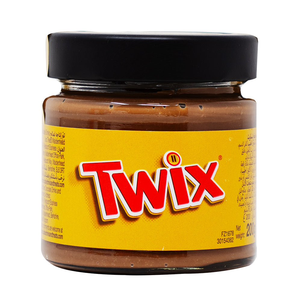 Twix Chocolate Caramel Spread with Crunchy Biscuits (UK) - 200g
