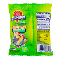 Air Heads Xtremes Candy Rainbow Berry - 108g  Nutrition Facts Ingredients