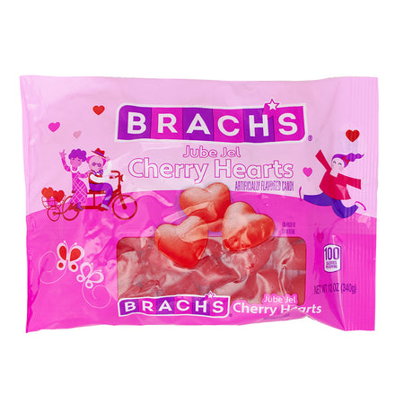 Brach's Cherry Hearts Jube Jel - 12oz