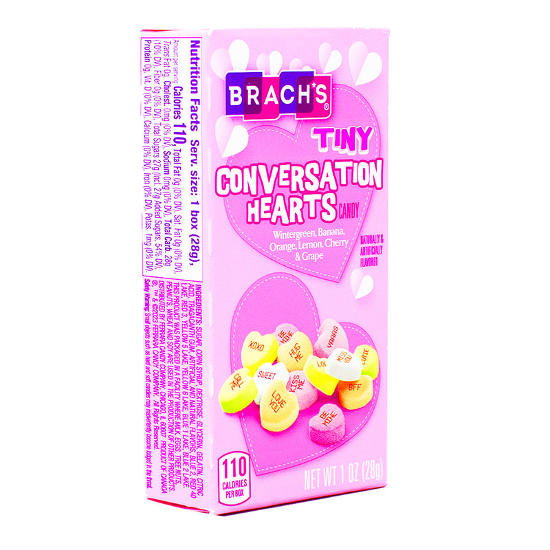 Brach's Tiny Conversation Hearts - 1oz - Brach's Tiny Conversation Hearts - Valentine's Day Sweet Treats - Heart-Shaped Candy Messages - Romantic Candy Exchange - Assorted Flavours of Love - Valentine's Day Gifts - Sweetheart Conversation Starters - Heartwarming Candy Moments - Delicious Valentine's Day Bites - Sweet Love Note Candies - Conversation Hearts - Valentine’s Day Candy - Love Hearts