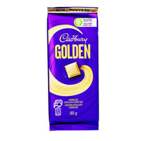 Cadbury Golden - 80g - Cadbury Golden - Cadbury - Cadbury Chocolate - Cadbury Chocolate Bar - Cadbury Chocolates - Cadbury Chocolate Bars - Cadbury Golden chocolate - Caramel-filled chocolate bars - Milk chocolate - Decadent chocolate bars - Golden caramel chocolate - Irresistible chocolate - Luxurious candy