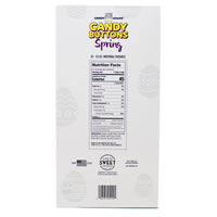 Nutrition Facts Ingredients - Candy Buttons Easter - Easter candy buttons - Pastel candy buttons - Fruity flavoured candy buttons - Easter sweets - Colourful candy buttons - Chewy candy buttons - Easter basket treats - Festive candy buttons - Easter candy assortment