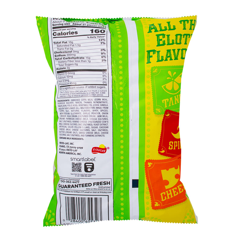 Cheetos Mexican Street Corn - 8.5oz  Nutrition Facts Ingredients