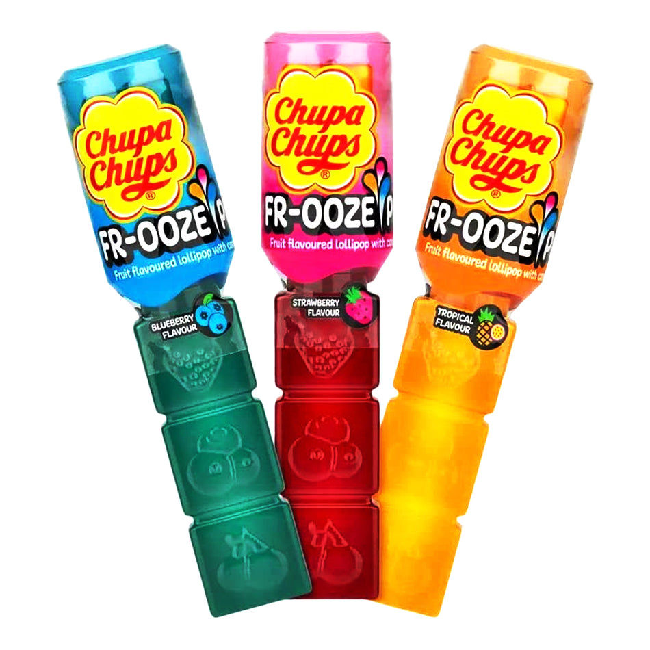 Chupa Chups Fr-Ooze Pop - 26g - Chupa Chups - Chupa Chups Candy - Chupa Chups Lollipops - Chupa Chups Fr-Ooze Pop - Lollipop - Lollipop Candy 