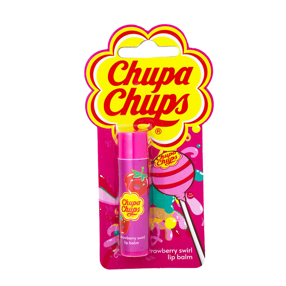 Chupa Chups Lip Balm Strawberry Swirl