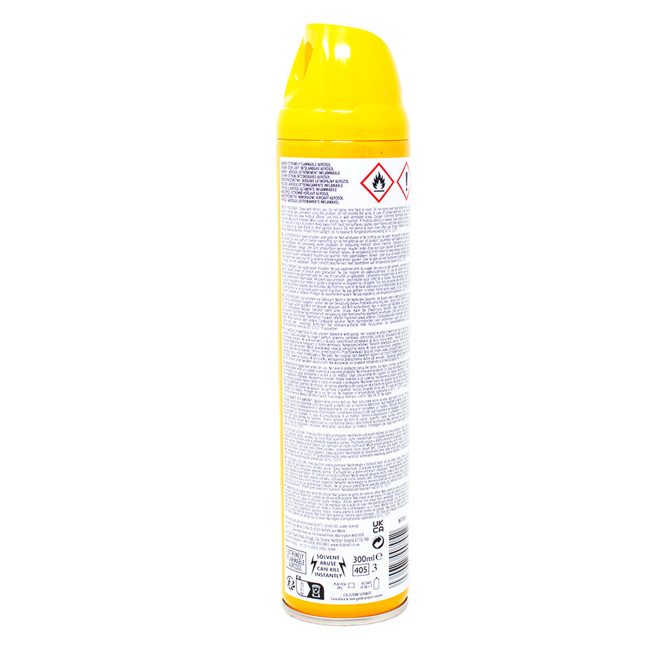Chupa Chups Room Spray Mango - 300mL  Nutrition Facts Ingredients