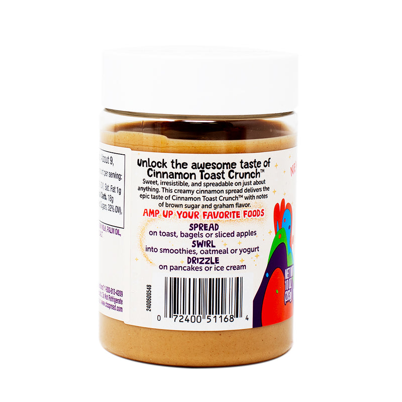 Cinnamon Toast Crunch Creamy Cinnamon Spread - 283g Nutrition Facts Ingredients