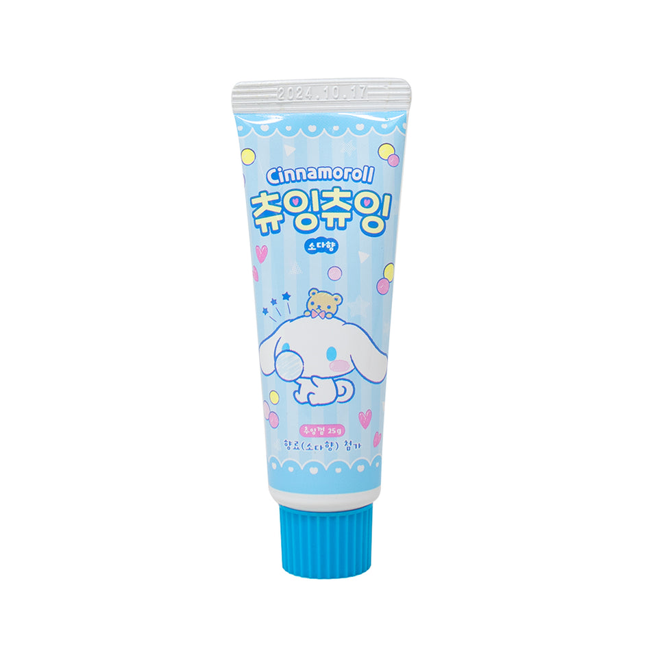 Cinnamoroll Soda Flavoured Squeeze Bubble Gum (Korea) - 25g