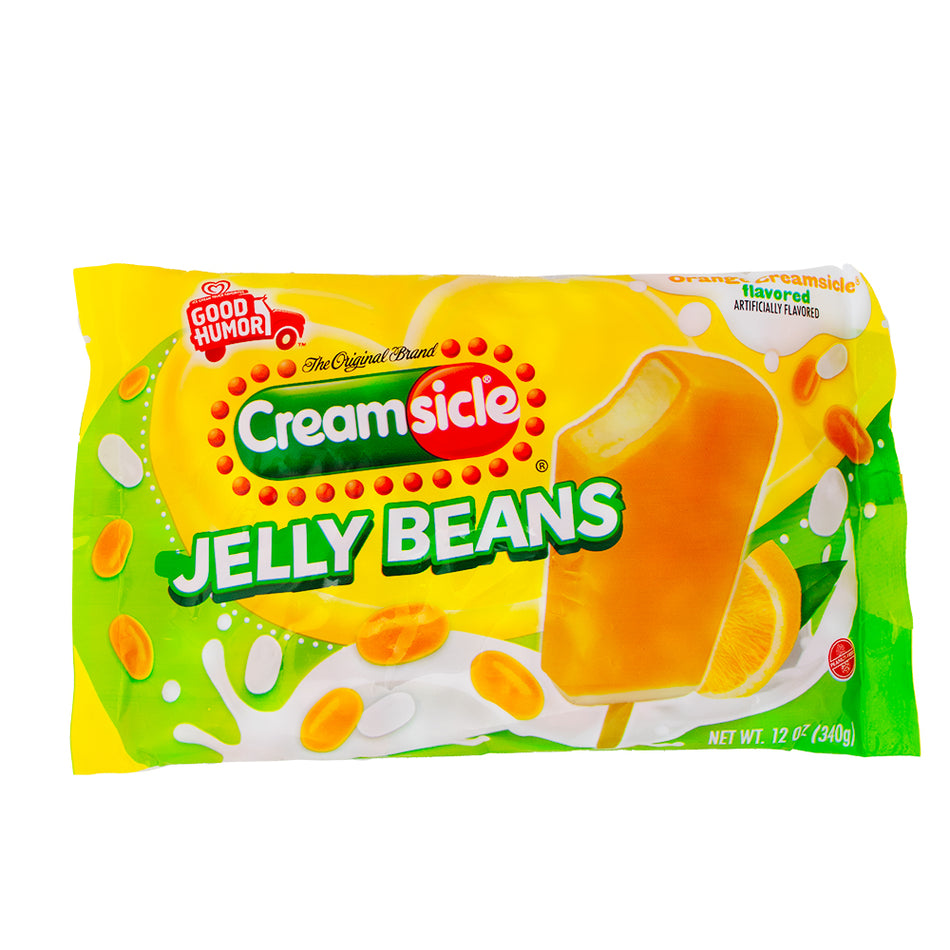 Orange Creamsicle Jelly Beans - 12oz - Orange creamsicle - Jelly beans - Citrus candy - Creamy sweetness - Fruit-flavoured candy - Orange candy - Summer treats - Dessert-inspired candy - Sweet indulgence - Candy cravings