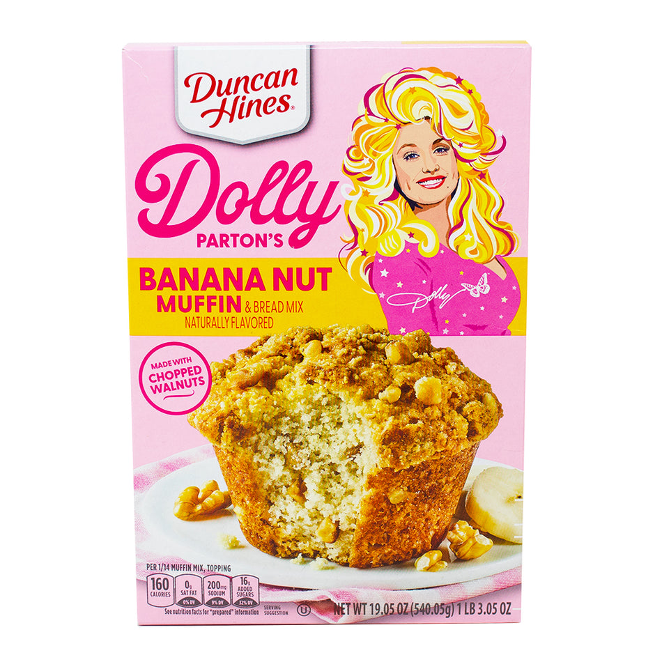 Dolly Parton Banana Nut Muffin Mix - 19oz