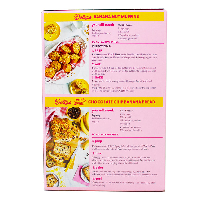 Dolly Parton Banana Nut Muffin Mix - 19oz