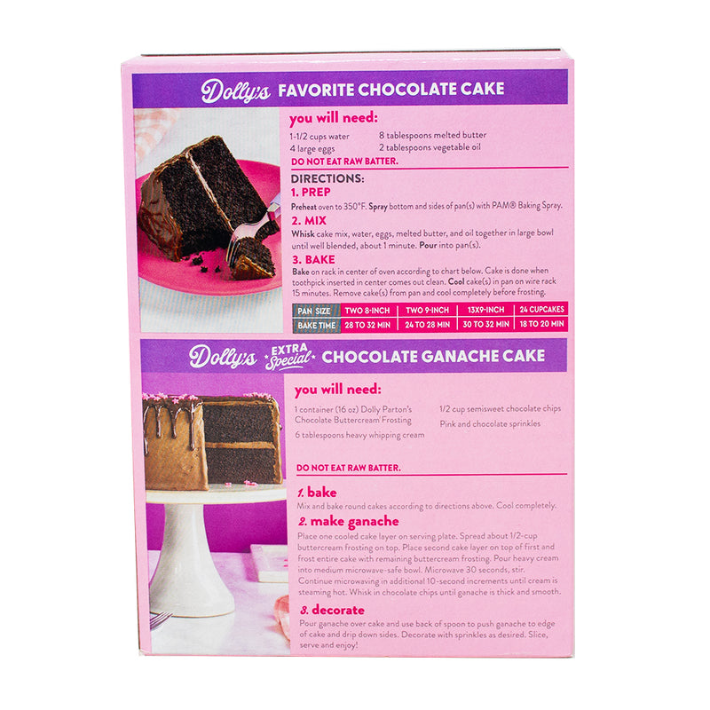 Dolly Parton Chocolate Cake Mix - 18oz