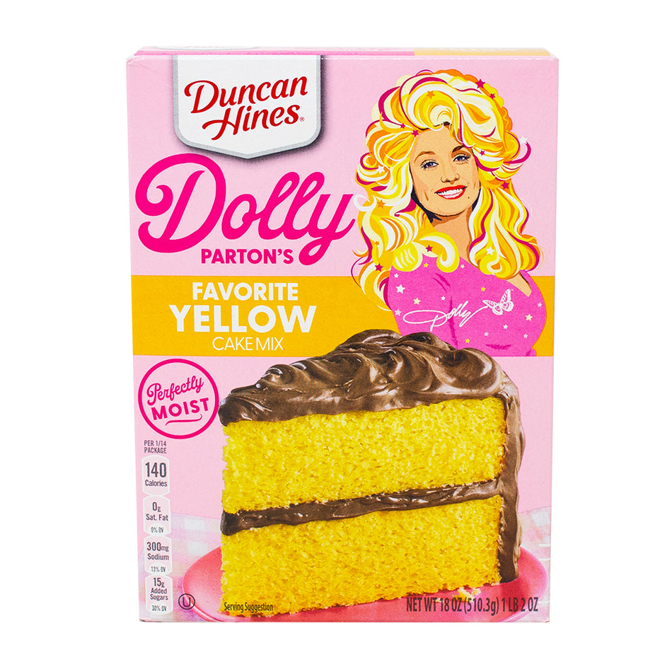Dolly Parton Yellow Cake Mix - 18oz