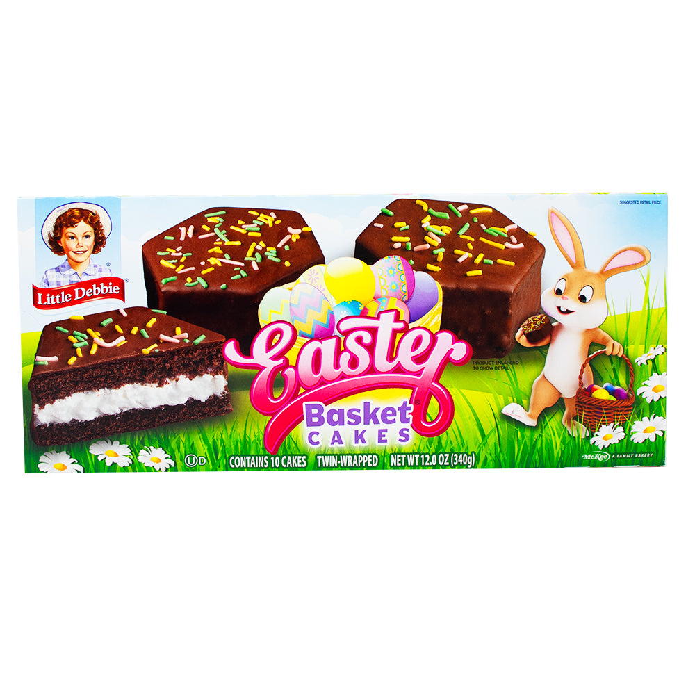 Little Debbie Chocolate Easter Basket Cakes - 340g **BB MAR 20/24**
