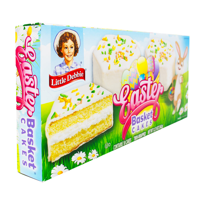  Little Debbie Vanilla Easter Basket Cakes - 340g **BB MAR 23/24**
