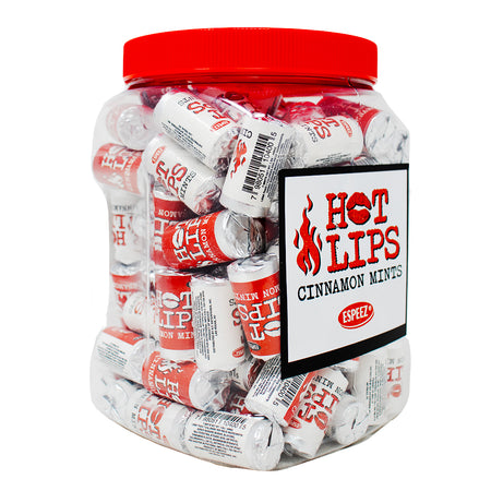 Hot Lips Cinnamon Mints - 100ct
