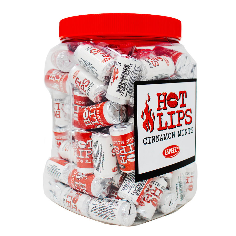 Hot Lips Cinnamon Mints - 100ct