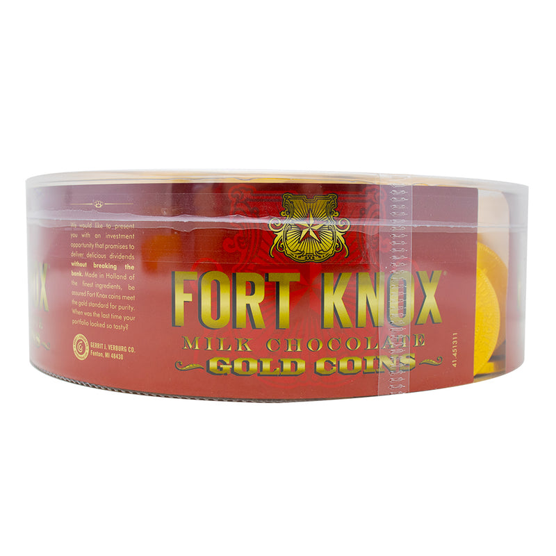 Fort Knox Milk Chocolate Gold Coins 180ct - 2lb - Fort Knox - Fort Knox Chocolate - Chocolate Coin - Chocolate Gold Coins - Fort Knox Gold Coins