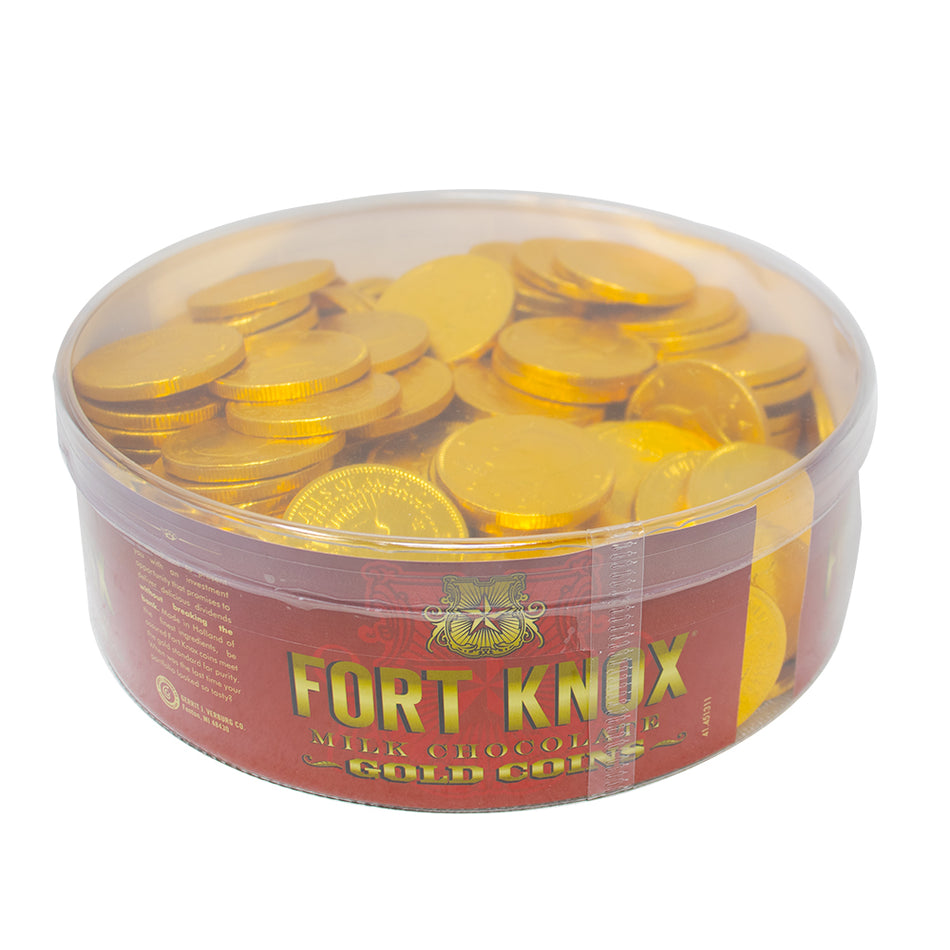 Fort Knox Milk Chocolate Gold Coins 180ct - 2lb