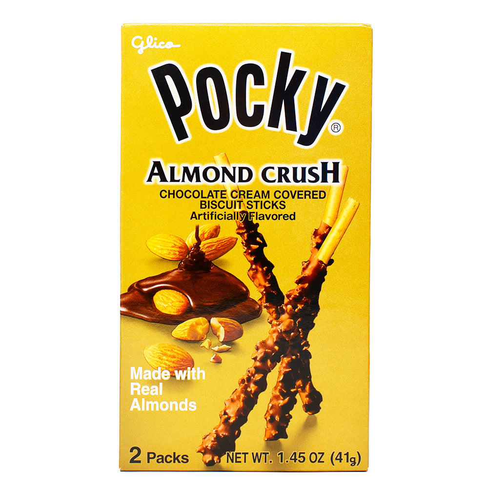 Glico Pocky Almond Crush - 1.45oz Nutrition Facts Ingredients