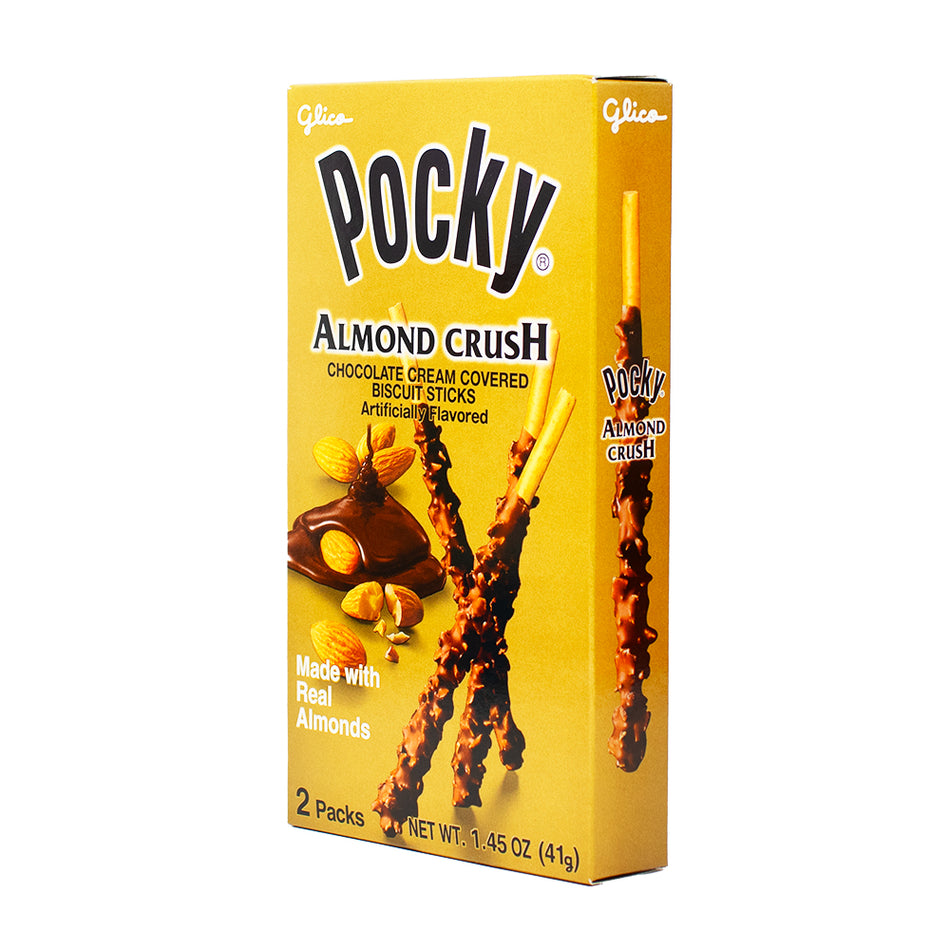 Glico Pocky Almond Crush - 1.45oz Nutrition Facts Ingredients