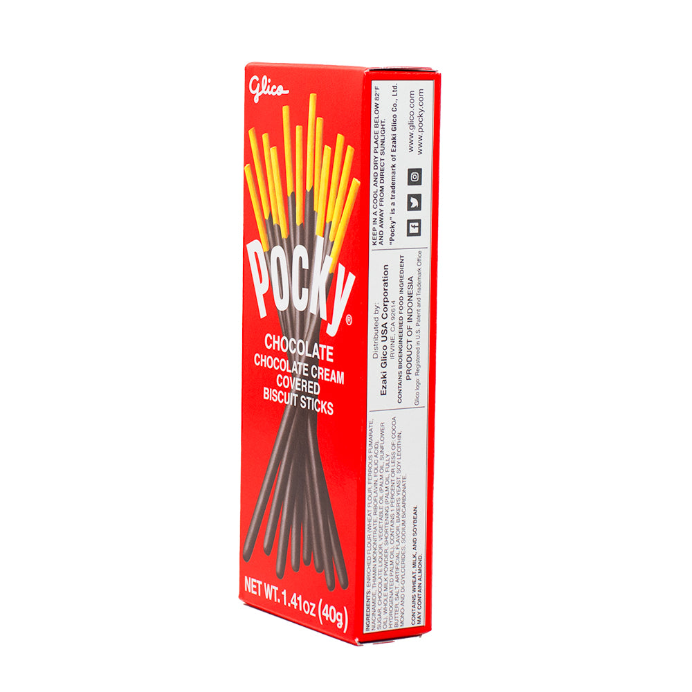 Glico Pocky Biscuit Sticks - Chocolate - 1.41oz | Candy Funhouse