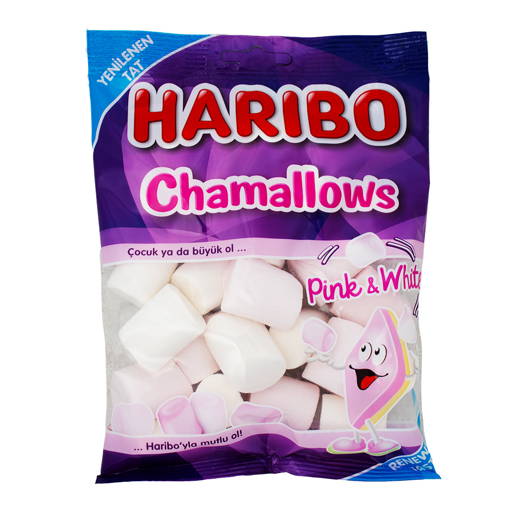 Haribo Halal Chamallows Pink and White - 70g