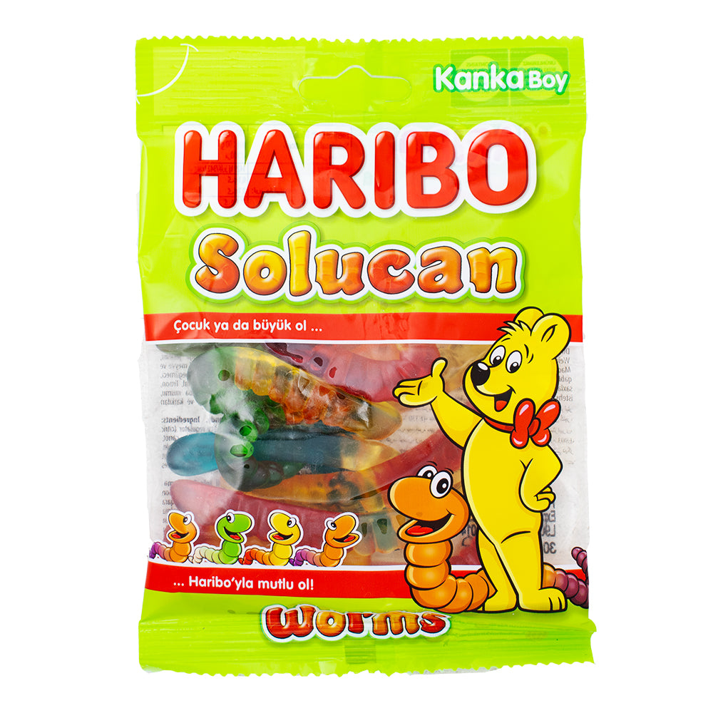 Haribo Halal Worms - 80g
