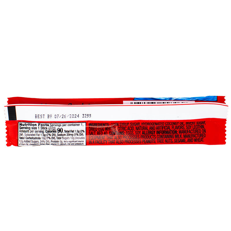 Hawaiian Punch Chew Bars Fruit Juicy Red - .8oz  Nutrition Facts Ingredients - Hawaiian Punch - Chewy Bars - Hawaiian Punch Chew Bars - Fruit Juicy Red flavour - Fruity candy bars - Chewy candy bars - Cherry candy - Strawberry candy - Red Candy