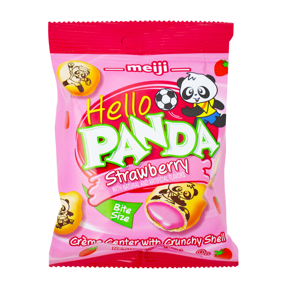 Hello Panda Strawberry Cookies - 2.2 oz.