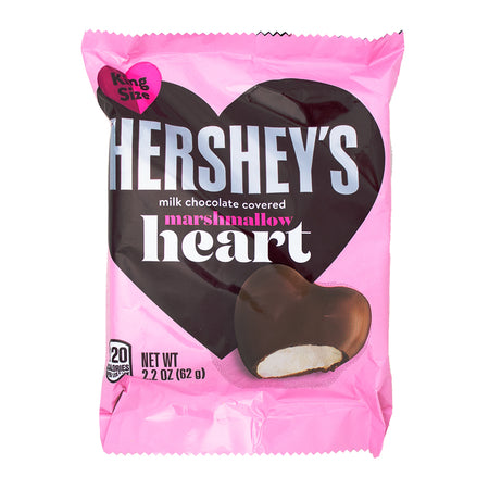 Hershey's Milk Chocolate Covered Marshmallow Heart - 2.2oz