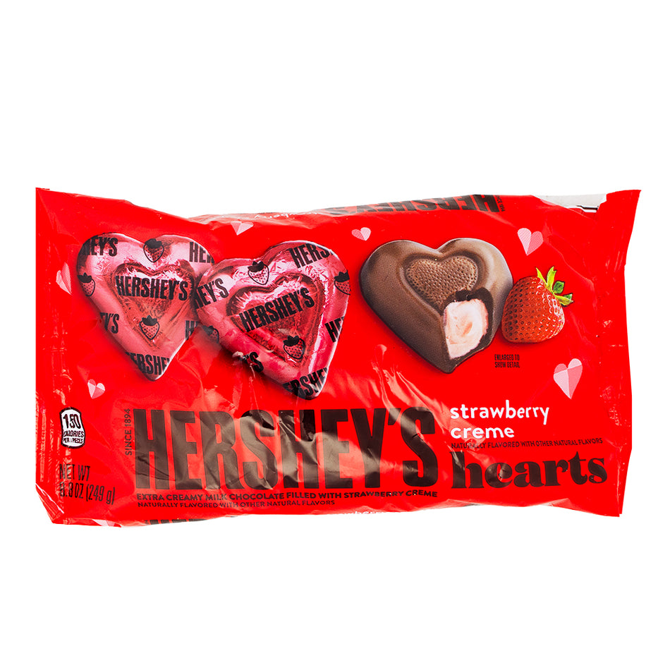 Hershey's Strawberry Creme Hearts - 8.8oz