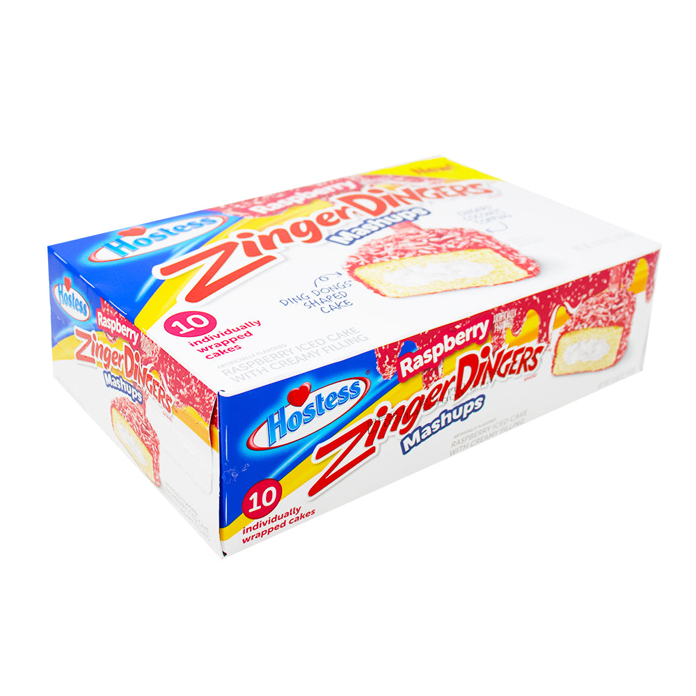 Hostess Raspberry Rolls Hostess Raspberry Zinger Dingers - 14.46oz | Candy Funhouse – Candy ...