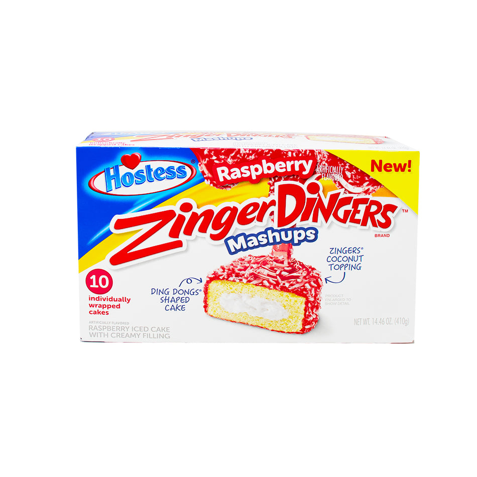Hostess Raspberry Zinger Dingers - 14.46oz