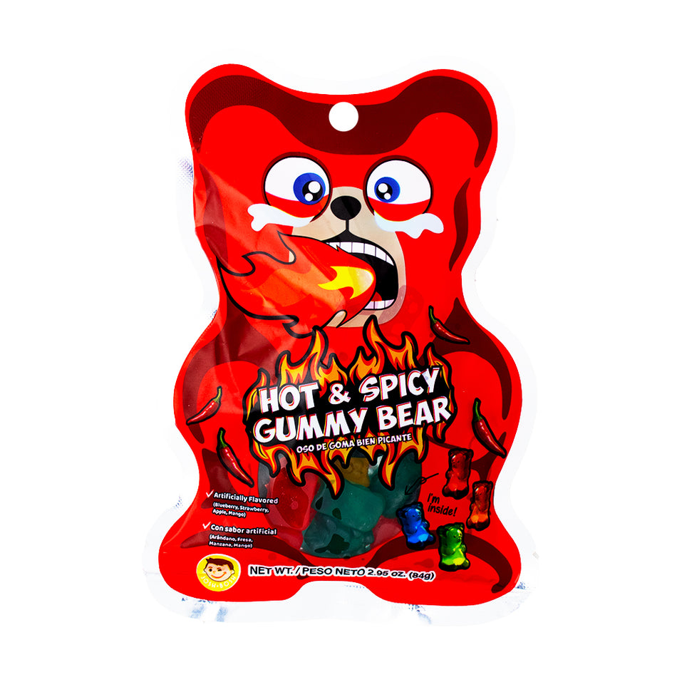 Hot & Spicy Gummy Bear - 2.95oz