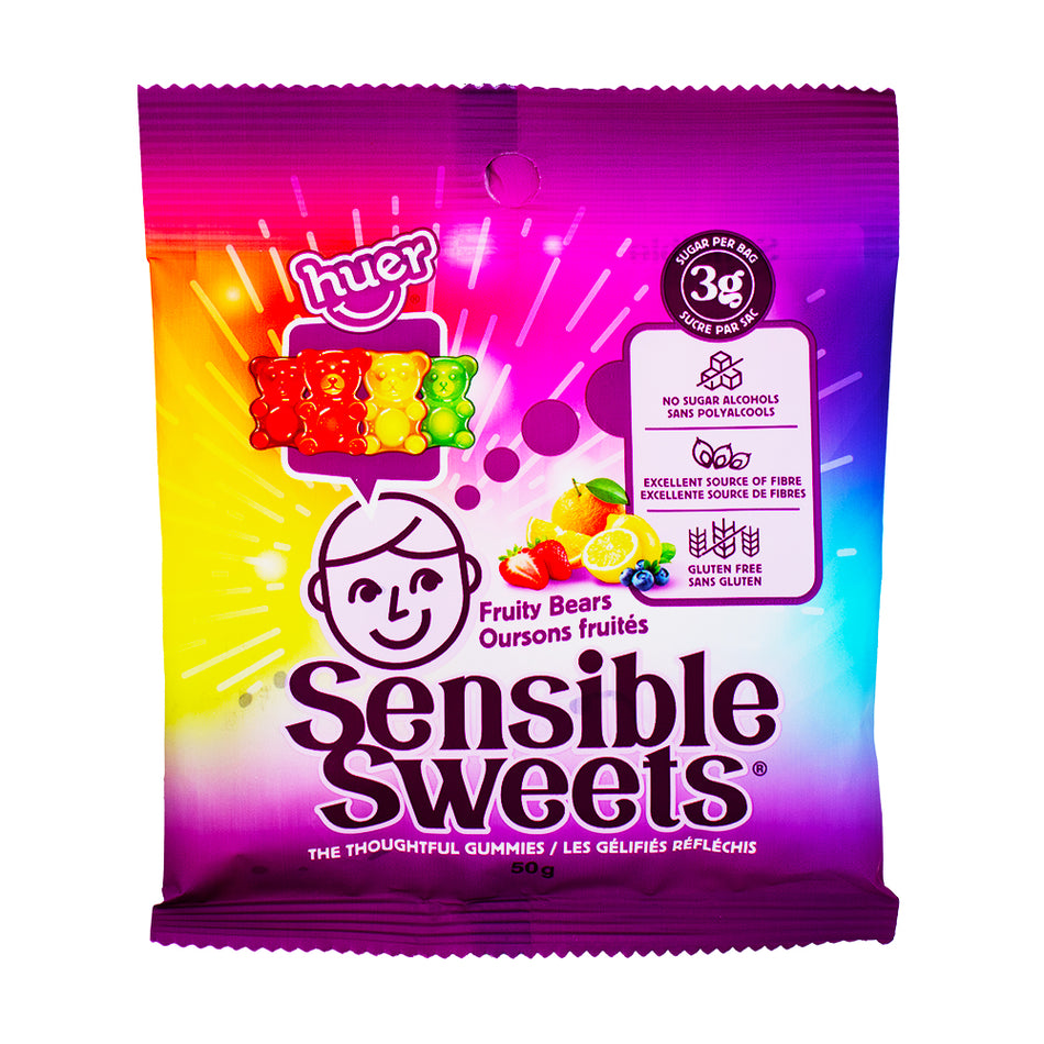 Huer Sensible Sweets Low Sugar Bears - 50g